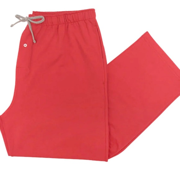 The Beaufort Bonnet Company Other - NWT Beaufort Bonnet Sunday Style Sweatpants Red Gray Men’s L